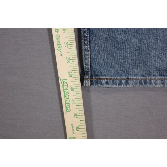 Levis 505 Jeans Mens Blue Denim Straight Leg Classic Pants Tag Sz 36X30 (35X30) - Picture 6 of 11